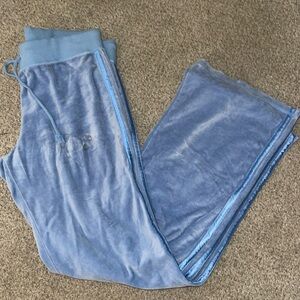 Velour vintage pants